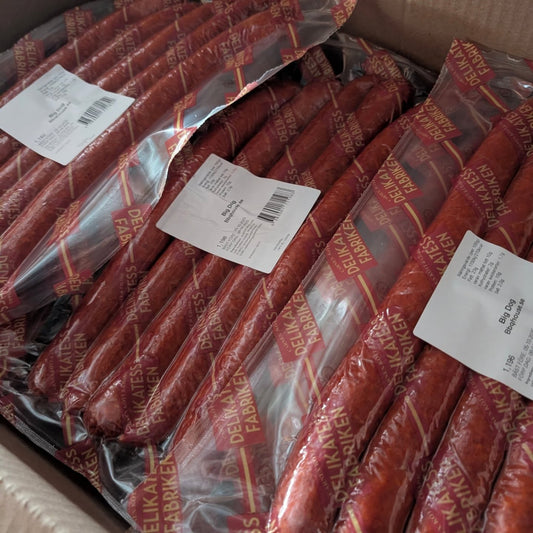 Big Dog – Rökt korv från smokern. 100 gram.