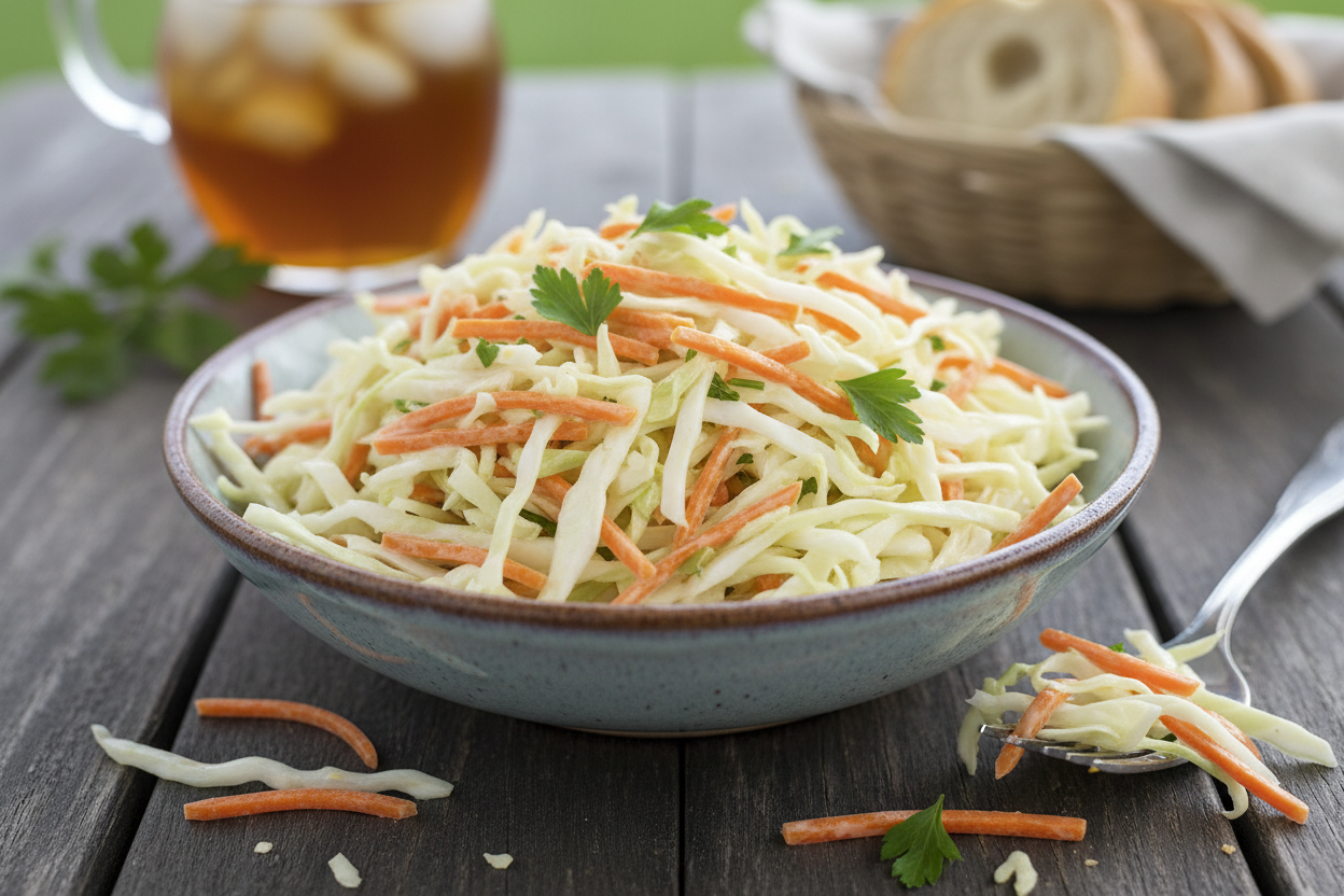 Coleslaw med morot och vitkål