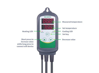 Inkbird WIFI ITC-308S - Trådlös Temperaturkontroller