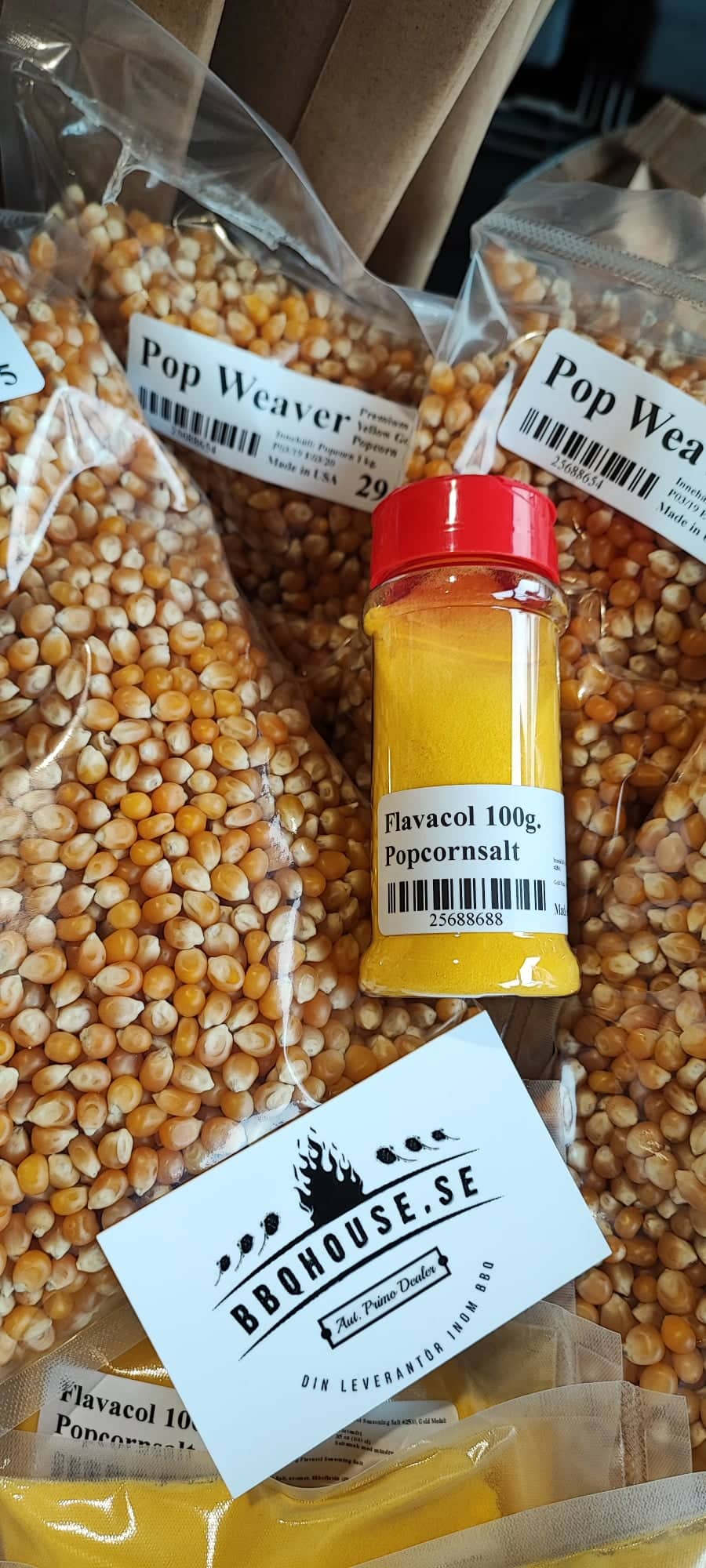 Flavacol Popcornsalt. 100g. Kryddburk